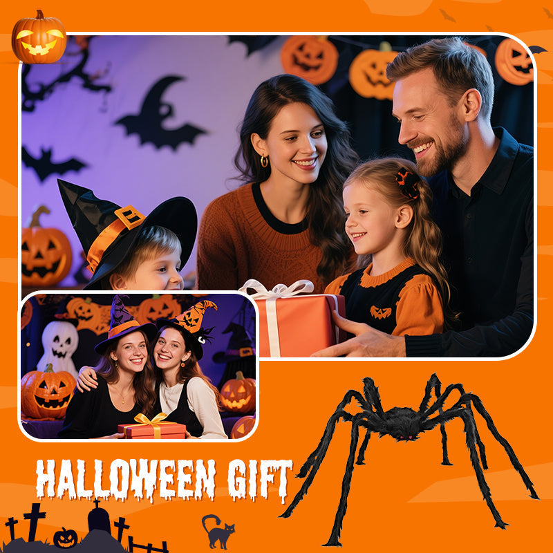 Araignée géante d'Halloween