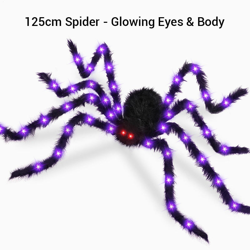 Araignée géante d'Halloween