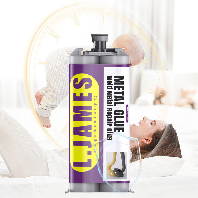 🔥 Temps limité : 50% DE RÉDUCTION❗️❗️ Colle pour métaux – Colle de réparation effet soudure pour métal