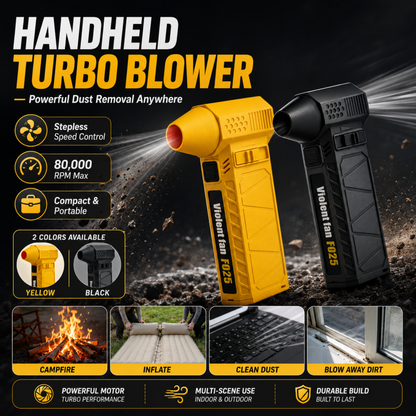 Turbo-ventilateur portable et multifonctionnel