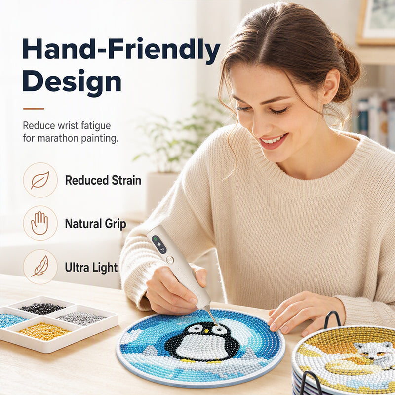 Stylo électrique pour broderie diamant