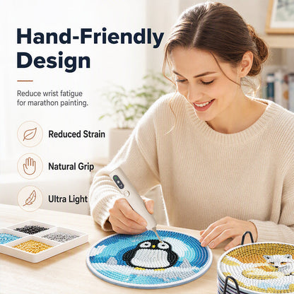 Stylo électrique pour broderie diamant