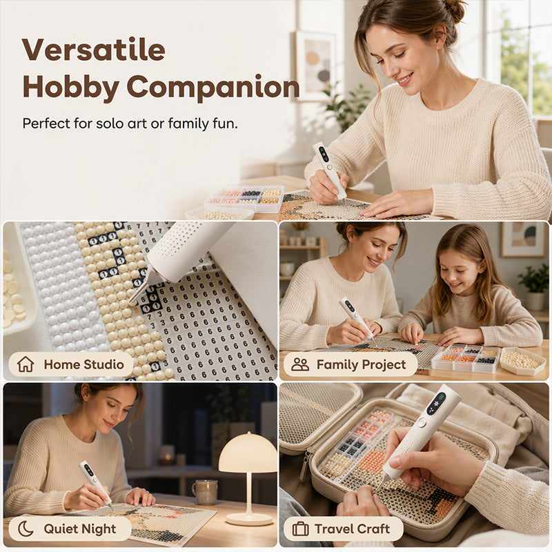 Stylo électrique pour broderie diamant