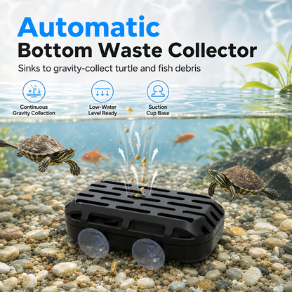 Aspirateur d'excréments pour tortues et nettoyeur d'aquarium