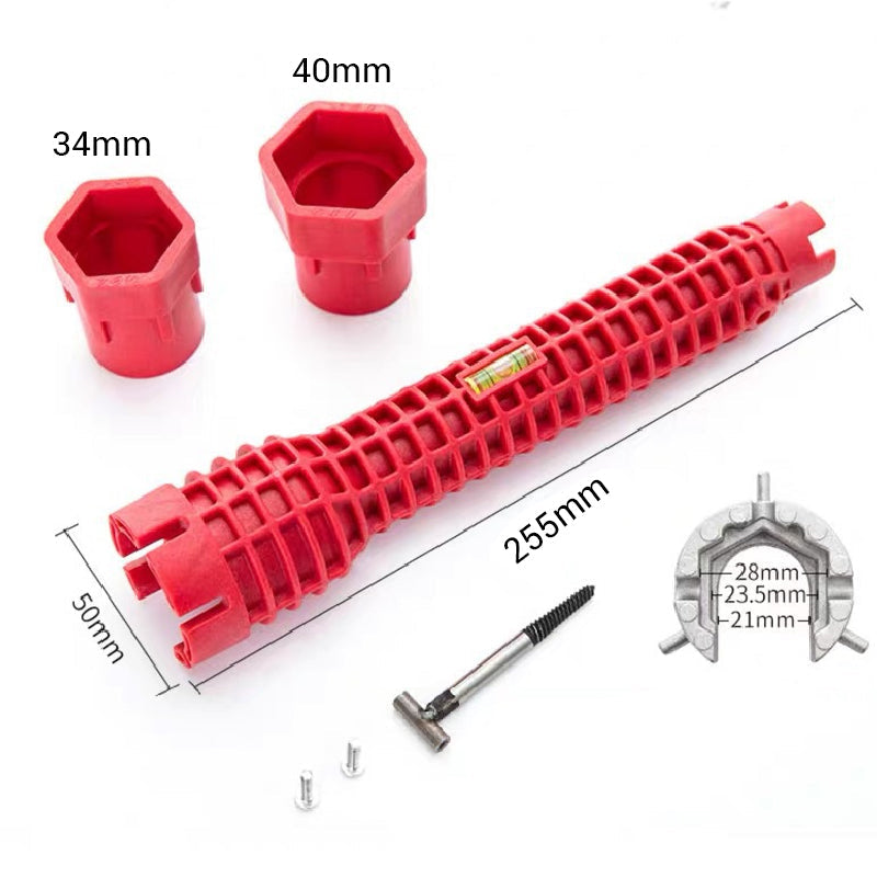 Clé à tube multifonction pour plomberie