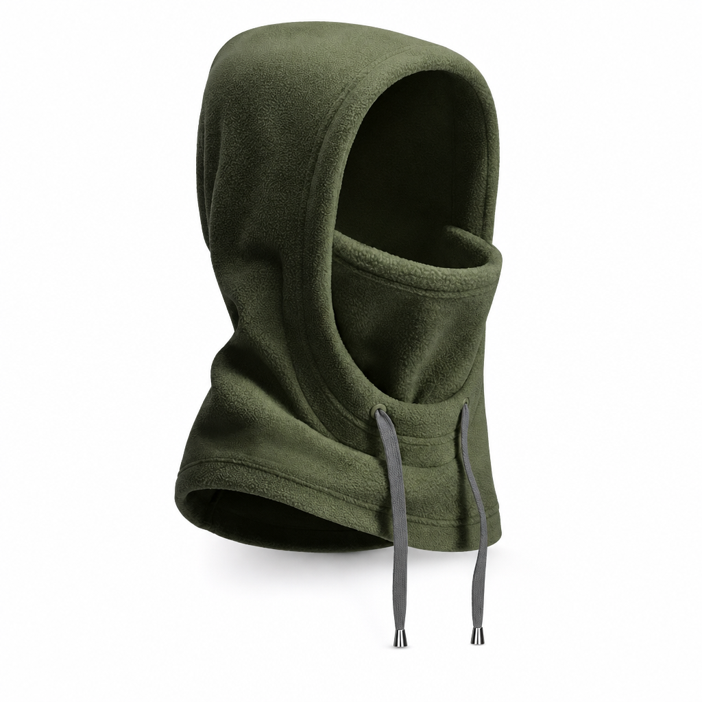 Cagoule polaire chaude et masque tempête pour le vélo et le ski