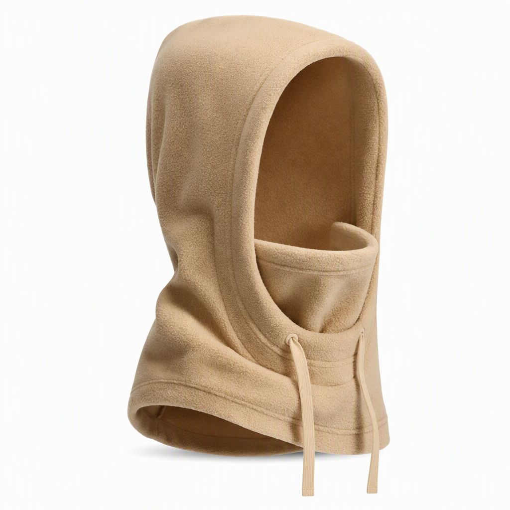 Cagoule polaire chaude et masque tempête pour le vélo et le ski