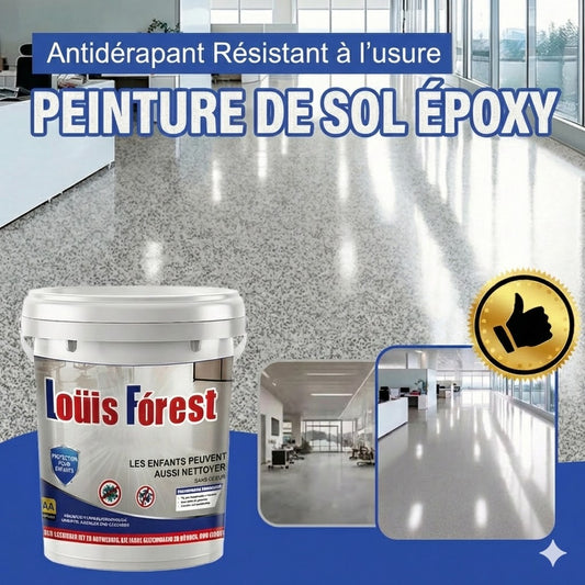 Sol Époxy Effet Marbre – Kit Complet de Revêtement de Sol Haute Brillance (Résistant aux rayures & Imperméable)