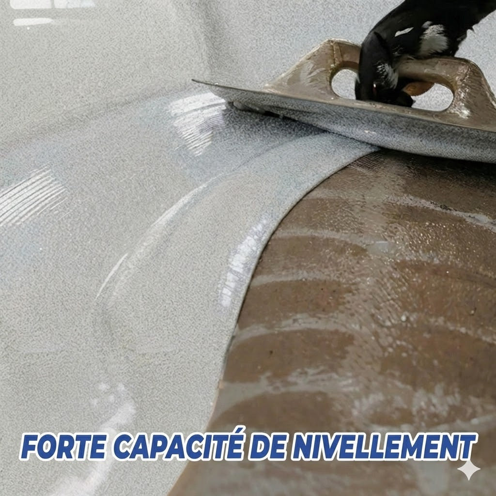 Sol Époxy Effet Marbre – Kit Complet de Revêtement de Sol Haute Brillance (Résistant aux rayures & Imperméable)