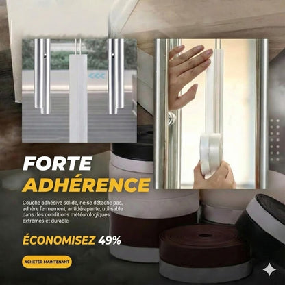 Joint de porte 5 m – isolation contre les courants d’air, la poussière et le bruit