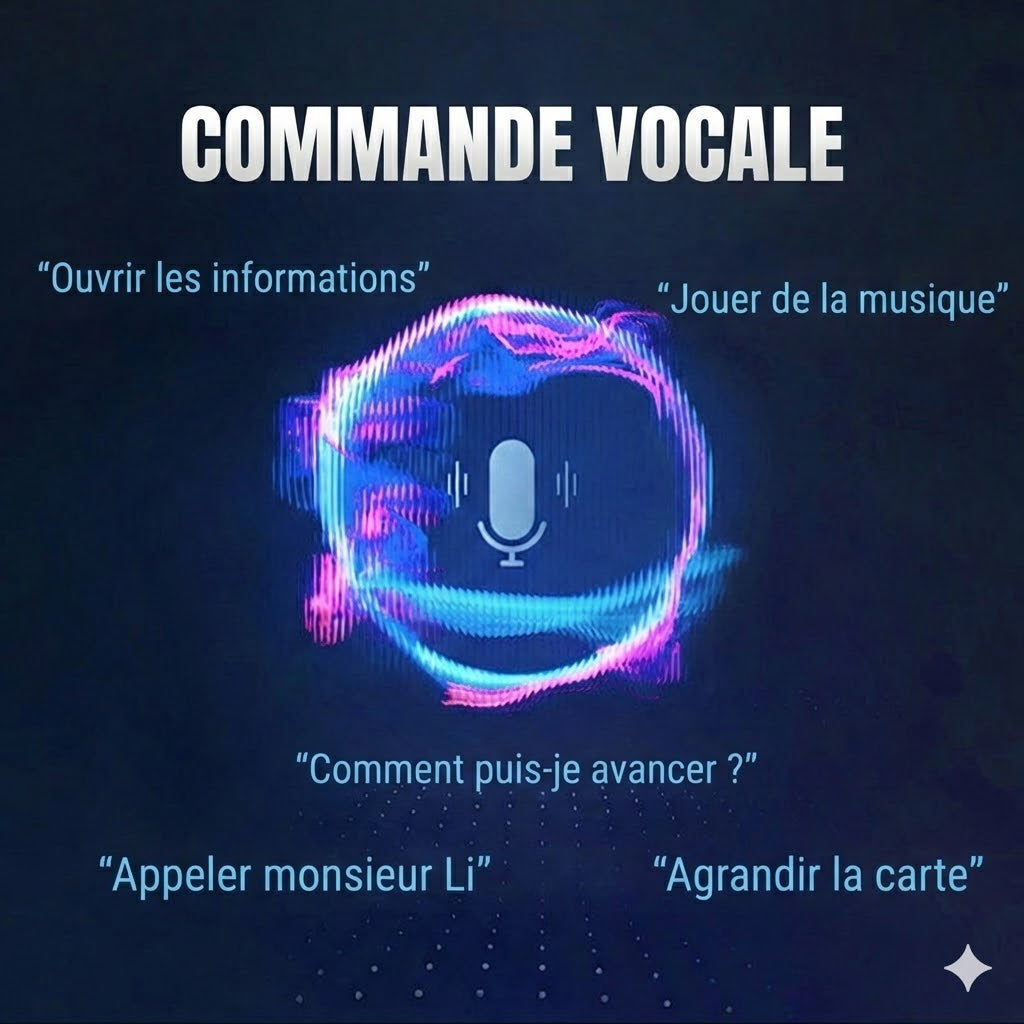 Adaptateur Sans Fil 2-en-1 pour iPhone et Android Auto