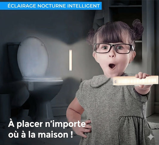 Lampe LED domestique avec détecteur de mouvement et TROIS températures de couleur