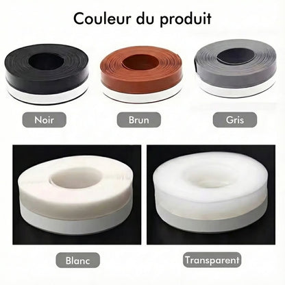 Joint de porte 5 m – isolation contre les courants d’air, la poussière et le bruit