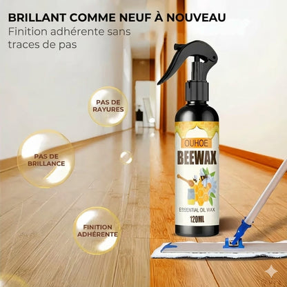 Spray à la Cire d'Abeille Naturelle pour Bois (Polit et Protège)