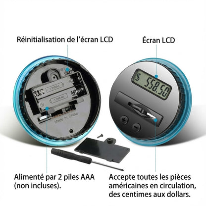 Tirelire Numérique avec Compteur Automatique
