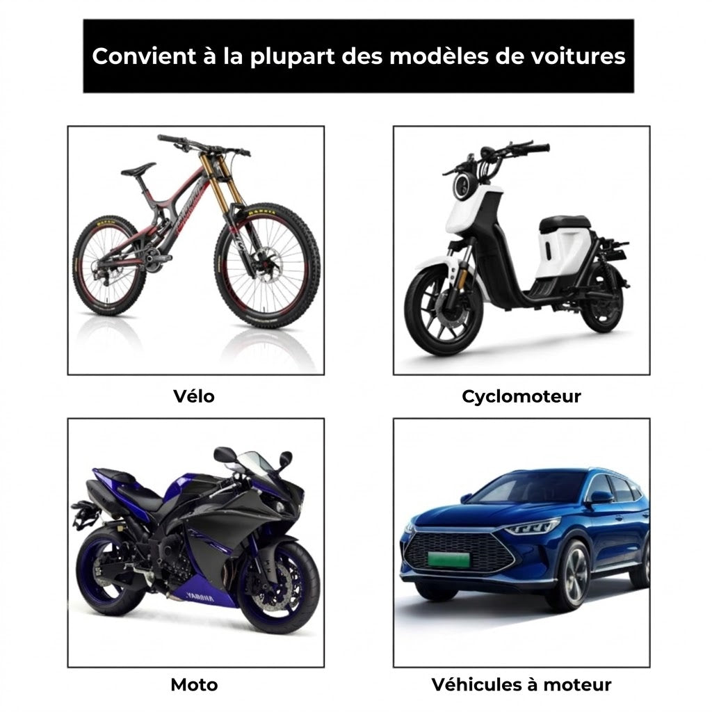 Kit de Bouchons de Valve Carbone de Luxe – Look Fibre de Carbone – Universel pour voiture, moto et vélo – Protection de roue sportive – [Lot de 4]