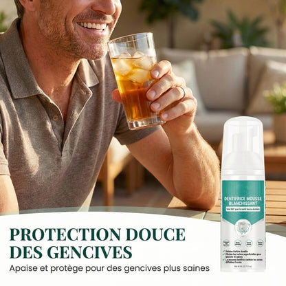Mousse Dentifrice Blanchissante - Nettoyage en Profondeur 360° (Pour une Haleine Fraîche)