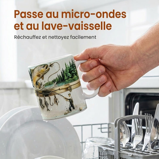 Mug Pêcheur - Cadeau Rigolo