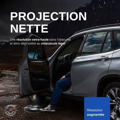 Projecteurs de Logo LED pour Portières de Voiture (Lot de 2)