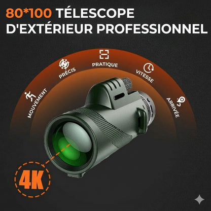 Télescope monoculaire professionnel