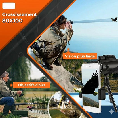 Télescope monoculaire professionnel