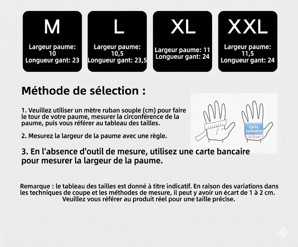 Gants d'Hiver Chauds et Tactiles