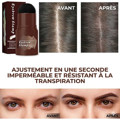 Kit professionnel de tampon et pochoirs à sourcils - Pour une symétrie parfaite
