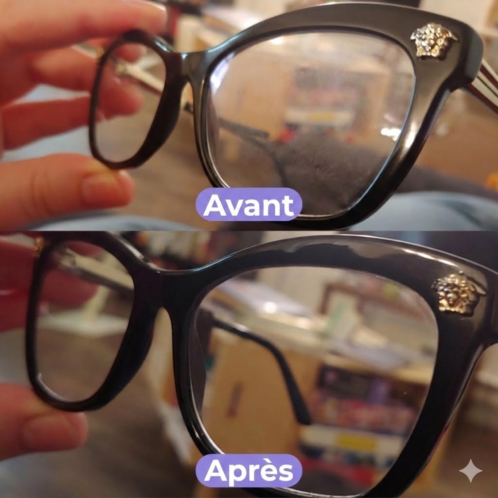 Clearzy™ Nettoyeur à Ultrasons pour Lunettes et Bijoux - Bac de Nettoyage Professionnel (Convient aussi aux prothèses dentaires)