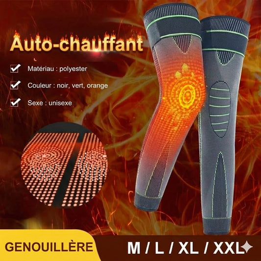 Genouillère auto-chauffante (Lot de 2)