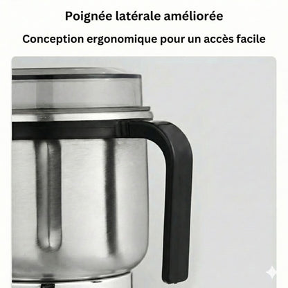 Moulin à café et à épices électrique – Broyeur en acier inoxydable pour café, noix et graines (Compact)