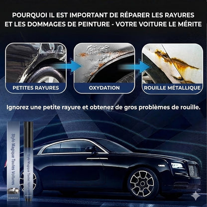Efface-Rayures Voiture - Stylo de Retouche Universel