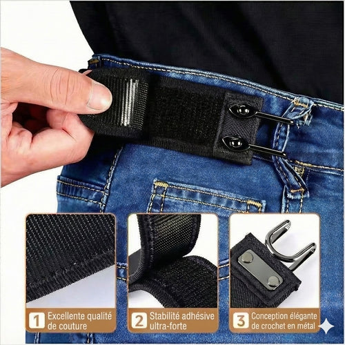 Ceinture confort avec boucle automatique - Ajustement parfait