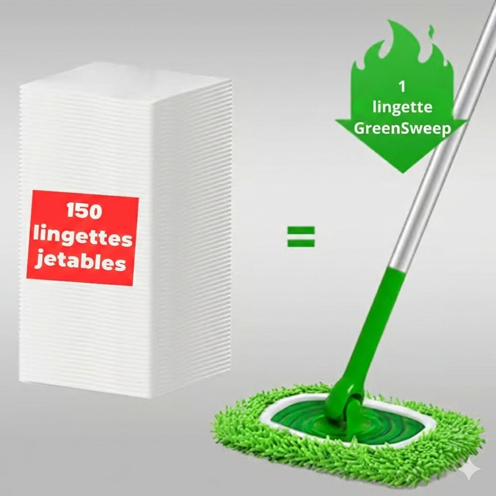 GreenSweep™ Serpillère réutilisable pour Swiffer