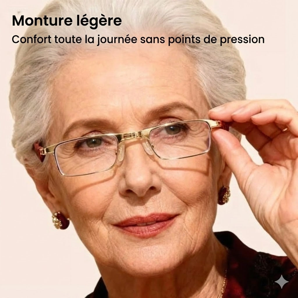 Lunettes de Lecture et d'Ordinateur Pliables - Filtre Anti-Lumière Bleue - Étui Inclus