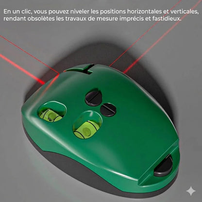 Niveau laser en croix compact auto-nivelant