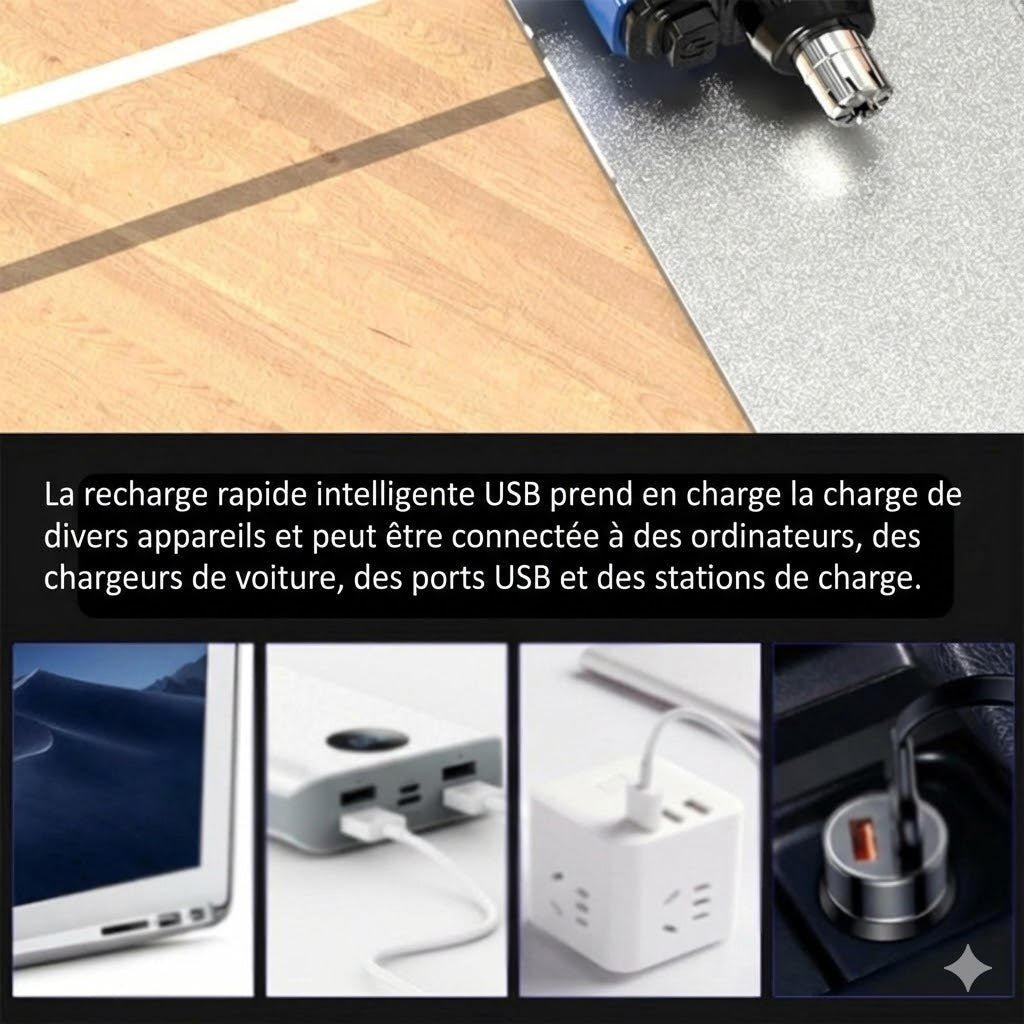 Tondeuse Nez et Oreilles - Rechargeable USB-C (Étanche & Sans Douleur)