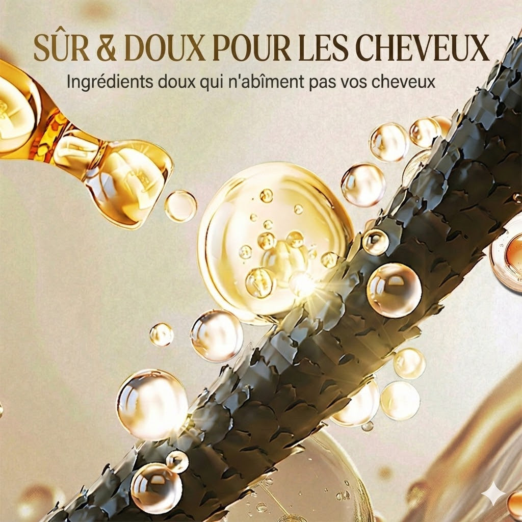 Peigne Retouche Racines – Coloration Temporaire pour Cheveux Gris et Racines (Résultat Immédiat)