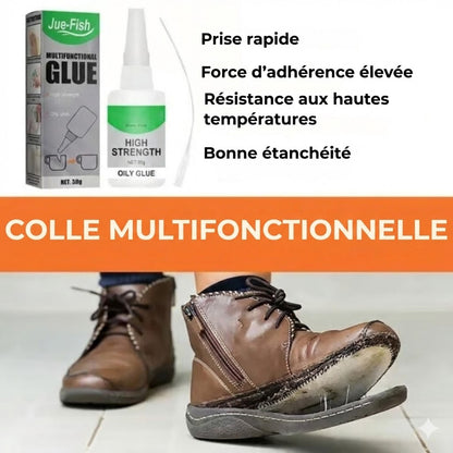 Super Glue Extra Forte – Colle instantanée universelle pour plastique, bois et céramique (Transparent)