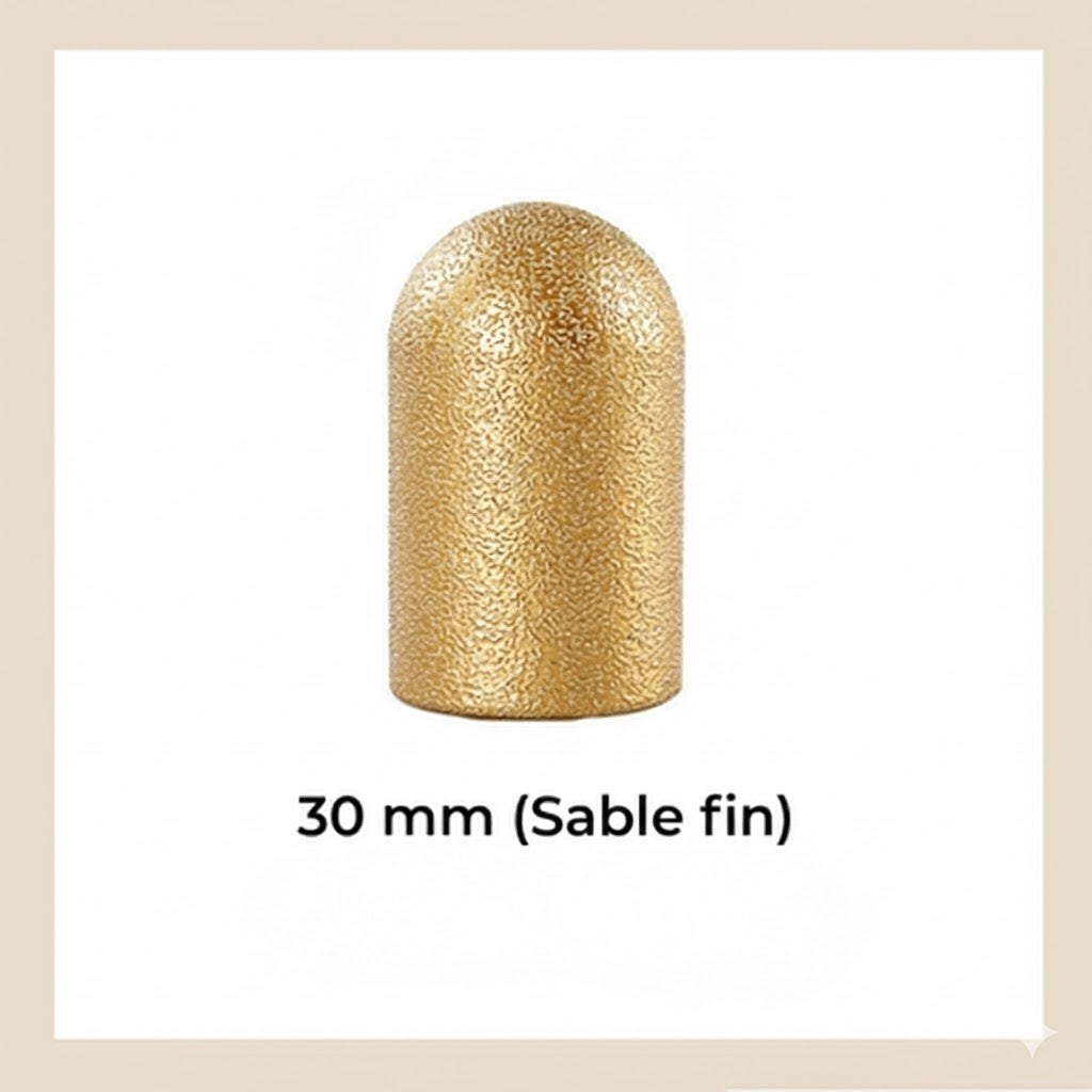 Tête de meulage diamantée M10 – forme boule ronde