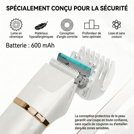 Tondeuse zone intime 3-en-1