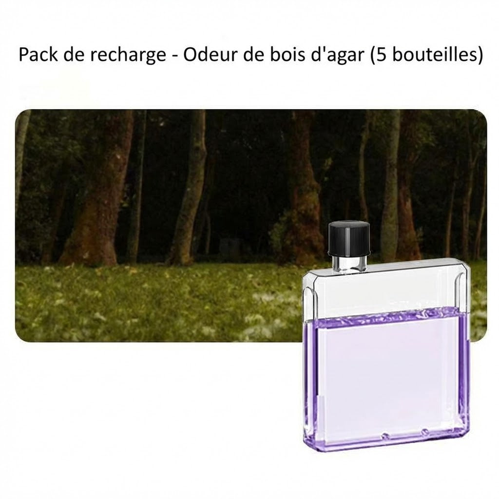Diffuseur d'Aromathérapie Sans Fil – Rechargeable par USB – Nébuliseur avec Éclairage LED