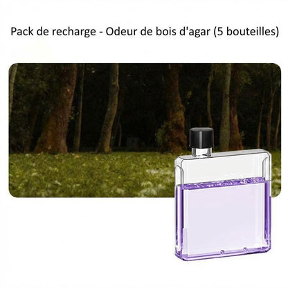 Diffuseur d'Aromathérapie Sans Fil – Rechargeable par USB – Nébuliseur avec Éclairage LED