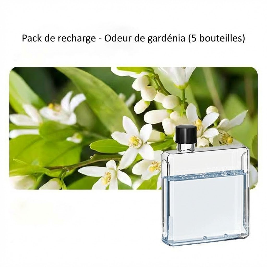 Diffuseur d'Aromathérapie Sans Fil – Rechargeable par USB – Nébuliseur avec Éclairage LED
