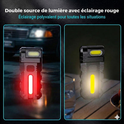 Lampe de Travail LED Rechargeable – Inclinable à 180°