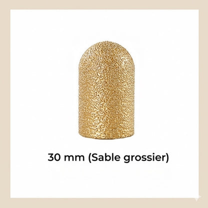 Tête de meulage diamantée M10 – forme boule ronde