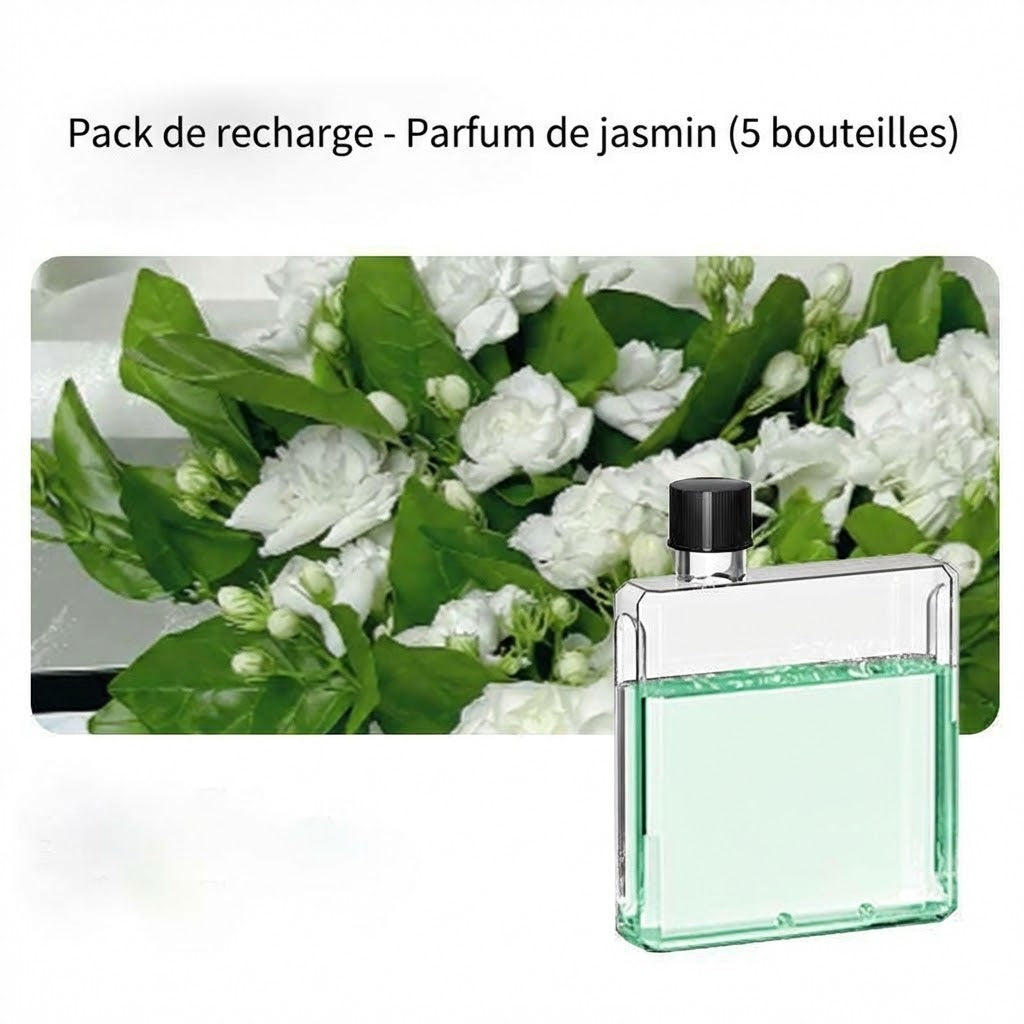 Diffuseur d'Aromathérapie Sans Fil – Rechargeable par USB – Nébuliseur avec Éclairage LED
