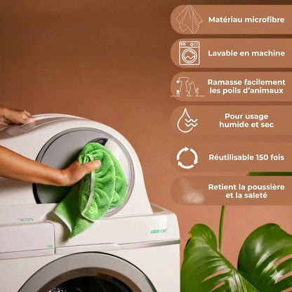 GreenSweep™ Serpillère réutilisable pour Swiffer