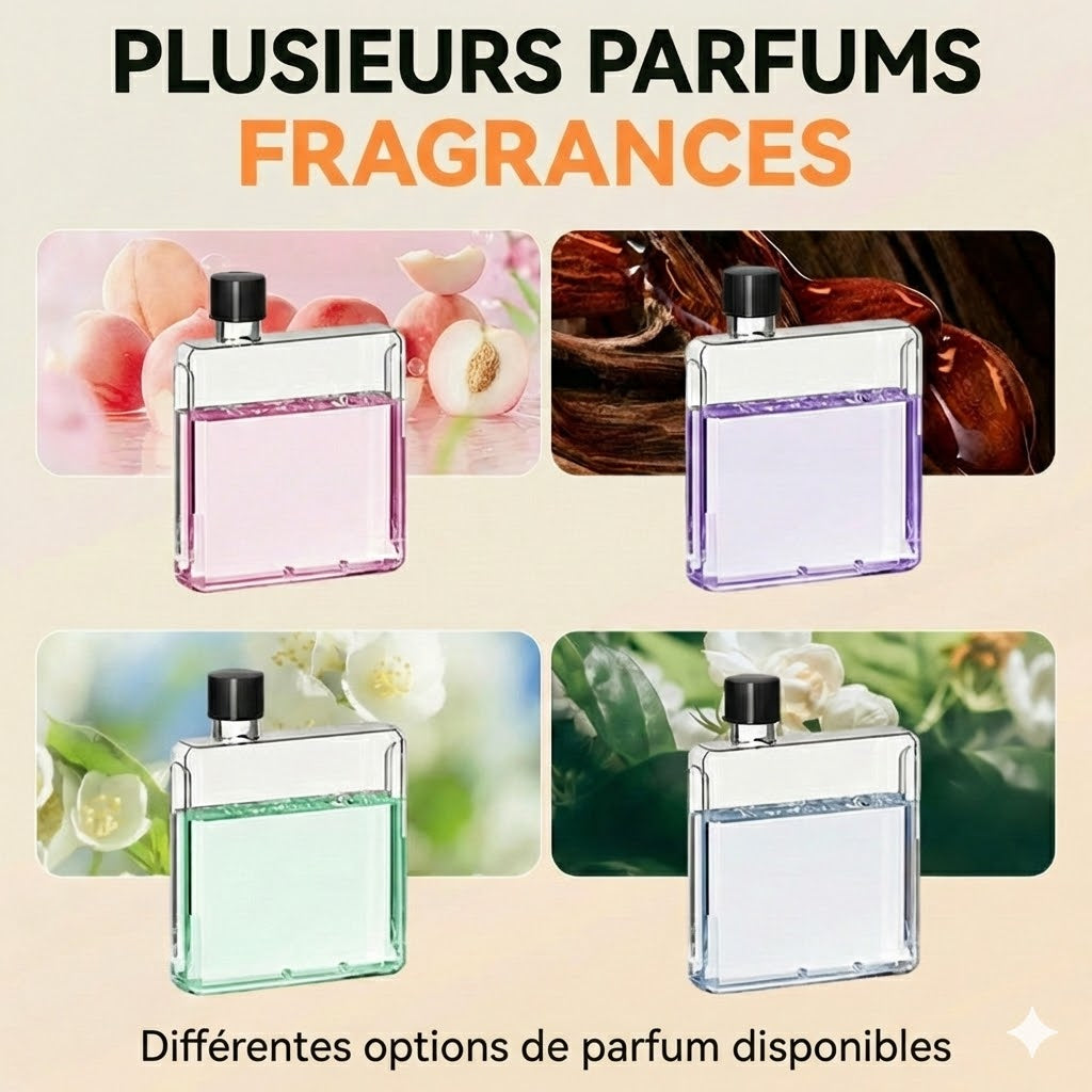 Diffuseur d'Aromathérapie Sans Fil – Rechargeable par USB – Nébuliseur avec Éclairage LED