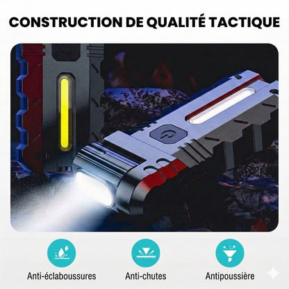 Lampe de Travail LED Rechargeable – Inclinable à 180°