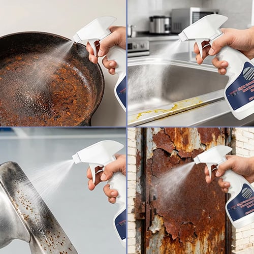 Spray dissolvant de rouille puissant